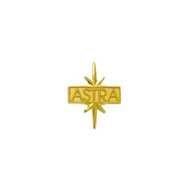 Astra Membership Lapel Tac - Gold Electroplate (AT100 GEP)