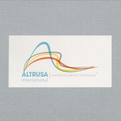 Altrusa Rectangular Static Decal (AG221)