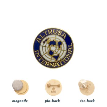 Altrusa Membership Pin, Lapel Tac or Magnetic Backing (AJ100) 