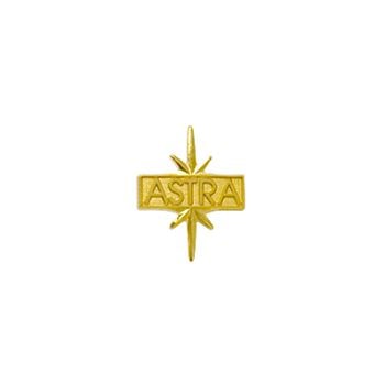 Astra Membership Lapel Tac - Gold Electroplate (AT100 GEP)