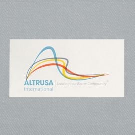 Altrusa Rectangular Static Decal (AG221)