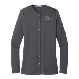 Cardigan Sweater with Embroidered Full-Color Altrusa Logo (AG254) *No Minimum*