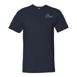 Unisex Jersey T (AG284 Navy) *12 Pc Minimum - Mix & Match*
