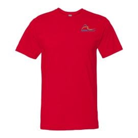 Unisex Jersey T (AG284 Red) *12 Pc Minimum - Mix & Match*