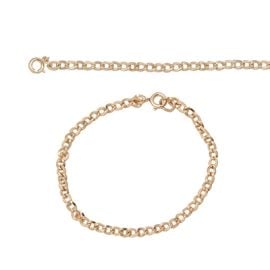 Curb Link Bracelet - Gold Filled (AJ203 GF)